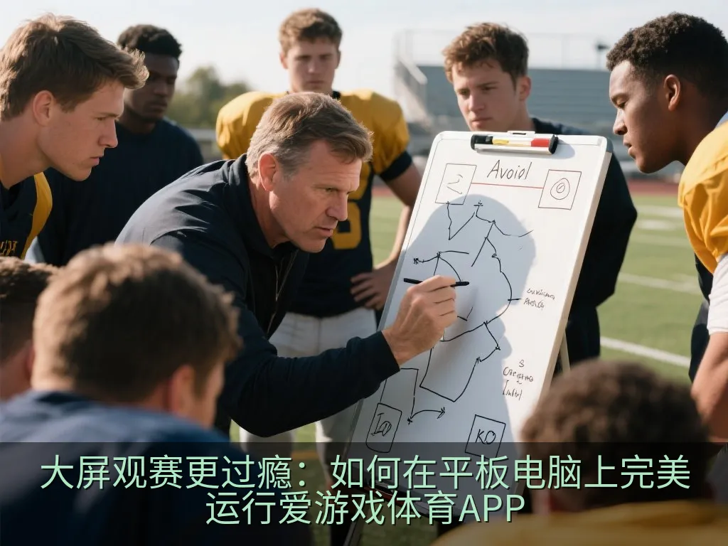 平板电脑分屏显示,左边为体育场3D效果图,右边为丰富的数据图表统计